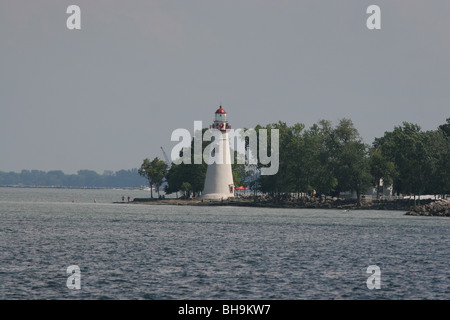 Marblehead lighthouse Lago Erie ohio Foto Stock