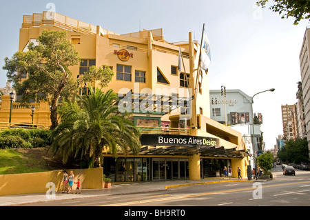 Buenos Aires Design Moderno Recoleta Shopping Mall Argentina Foto Stock