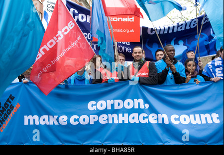 L'onda del cambiamento climatico evento a Londra Foto Stock