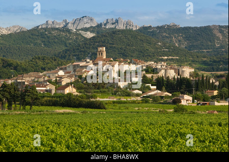 Sablet, Vaucluse (84), la Provenza, Francia, Foto Stock