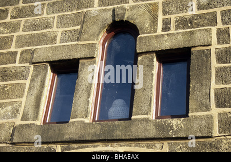 Latham fattoria, a Mori sopra Hebden Bridge, Yorkshire Foto Stock
