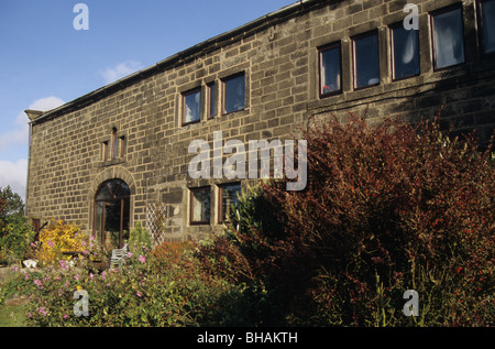 Latham fattoria, a Mori sopra Hebden Bridge, Yorkshire Foto Stock