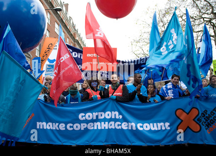 L'onda del cambiamento climatico evento a Londra Foto Stock