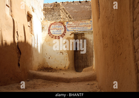 Africa Al Qasr Oasi Egitto oasi del deserto occidentale Foto Stock