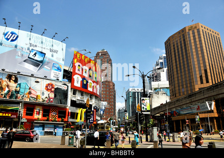 Scena di strada, Jalan Bukit Bintang, Kuala Lumpur, Malesia Foto Stock