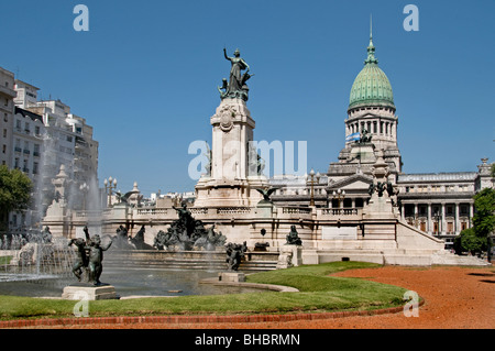 Palacio del Congreso Palazzo dei Congressi di Buenos Aires di governo Monserrat Argentina Foto Stock