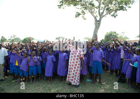 Kadama scuola primaria. Foto Stock