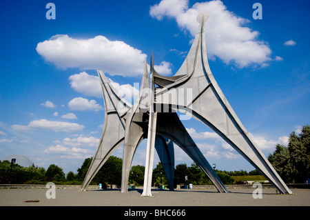 'MAN' da Alexander Calder, Montreal, Canada. Foto Stock