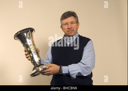 Ross Brawn. Inglese Motor Sports ingegnere con il Campionato del Mondo di Formula Uno FIA trofeo Costruttori. HOMER SYKES Foto Stock