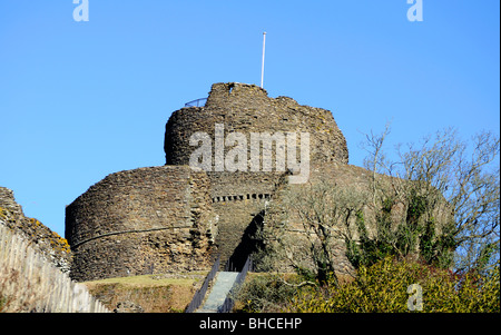 Launceston Castle, launceston, Cornwall, Regno Unito Foto Stock