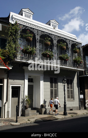 Quartiere Francese, New Orleans, Louisiana, Stati Uniti d'America Foto Stock