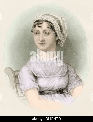 Jane Austen 1775 al 1817. Romanziere inglese. Foto Stock