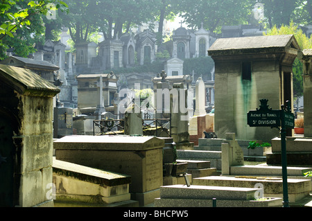 Cimitero di Montmartre (francese: Cimetière de Montmartre) Parigi Foto Stock