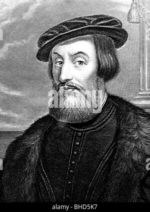 Cortes, Hernan, 1485 - 2.12.1547, conquistador spagnolo, ritratto, , Foto Stock