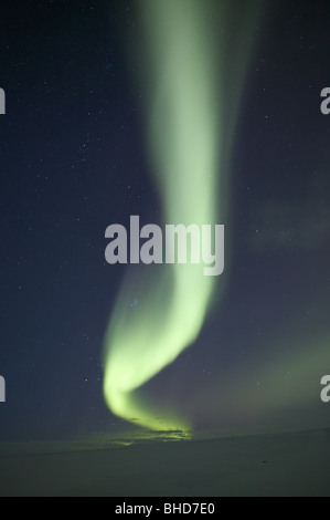 Aurora Boreale aka Northern Lights, Islanda Foto Stock