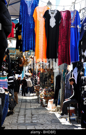 Negozi in Sousse Medina, Sousse, Sousse Governatorato, Tunisia Foto Stock