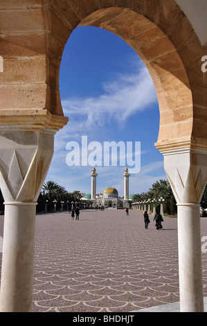 Mausoleo di Habib Bourguiba, Monastir, Governatorato di Monastir, Tunisia Foto Stock