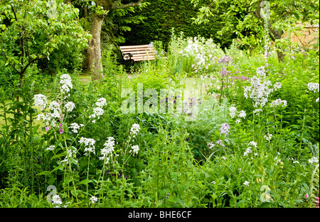 Un tipico paese di lingua Inglese o città giardino suburbano verso la fine di maggio Foto Stock