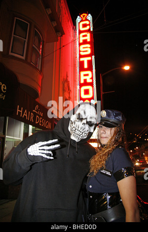 Halloween in Castro a San Francisco Foto Stock