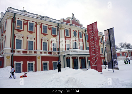 Palazzo Kadriorg Art Museum di Kadrioru Park, il distretto di Kadriorg, Tallinn, Estonia. Foto Stock