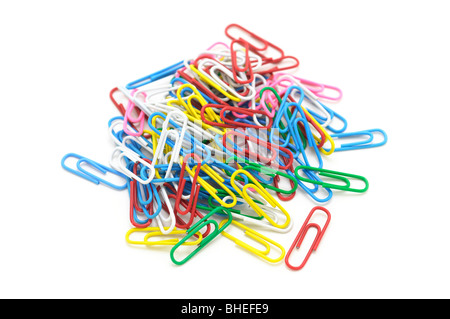 Clip di carta Foto Stock