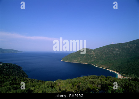 Grecia, Isole Ionie, Cefalonia, Antisamos Foto Stock