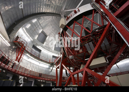 Gran Telescopio Canarias, GranTeCan, CG, il più grande del mondo lo specchio del telescopio Observatorio Astrofisico, di astronomia e astrofisica Foto Stock