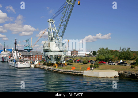 NEW Hampshire il Cantiere Navale di Portsmouth Foto Stock