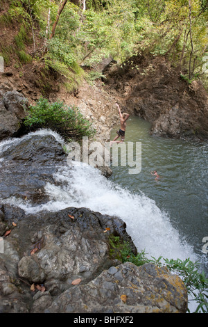 Montezuma cascate in Costa Rica Foto Stock