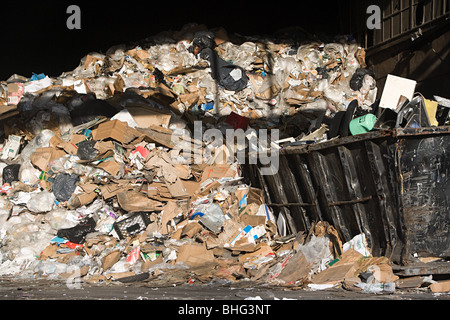 Mucchio di immondizia Foto Stock