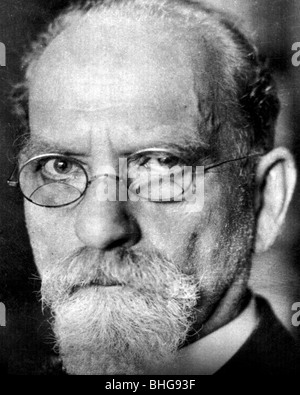 EDMUND HUSSERL - Tedesco philospher e fondatore della scuola di fenomenologia (1859-1938) Foto Stock