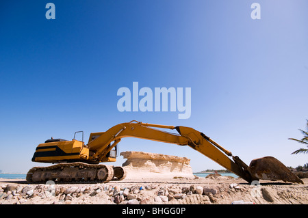 Isola Futaisi, Abu Dhabi, Emirati arabi uniti Foto Stock