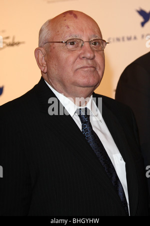 MIKHAIL GORBACHEV CINEMA PER LA PACE DI GALA PER IL FESTIVAL DEL CINEMA DI BERLINO 2010 KONZERTHAUS am Gendarmenmarkt Berlin Germania 15 Febbraio Foto Stock