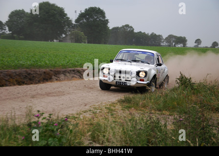 Ford Escort Mk 1 BDA a 2009 Paradigit olandese-ELE rally Foto Stock