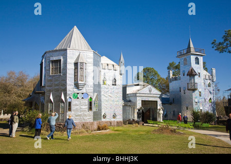 Il castello di Salomone attrazione turistica costruita da scuptor Howard Solomon come una casa nella Ona, Florida Foto Stock