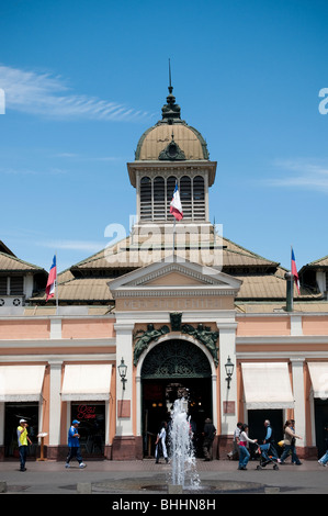 Santiago del Cile Mercato Centrale (Mercado Central) Foto Stock