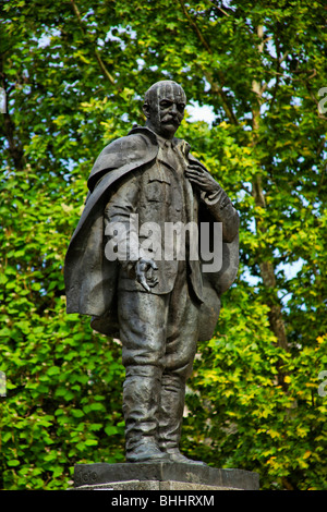 Jovan Cvijic, Statua in studenti park, Belgrado, Serbia Foto Stock