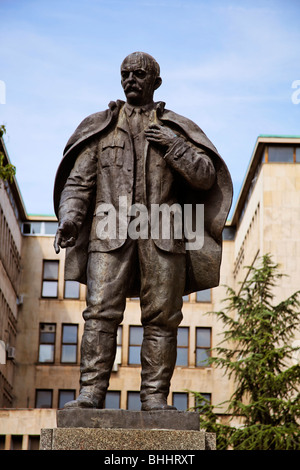 Jovan Cvijic, Statua in studenti park, Belgrado, Serbia Foto Stock