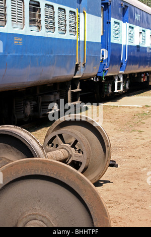 Ferrovie indiane Foto Stock