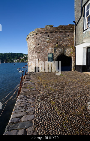 Bayard's Cove Fort, Dartmouth, Devon, Inghilterra, Regno Unito Foto Stock