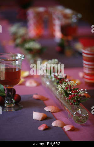 Le decorazioni di Natale Foto Stock