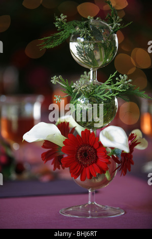 Le decorazioni di Natale Foto Stock