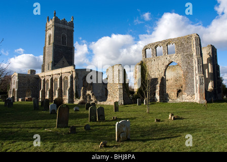 St Andrews chiesa walberswick suffolk in Inghilterra Foto Stock