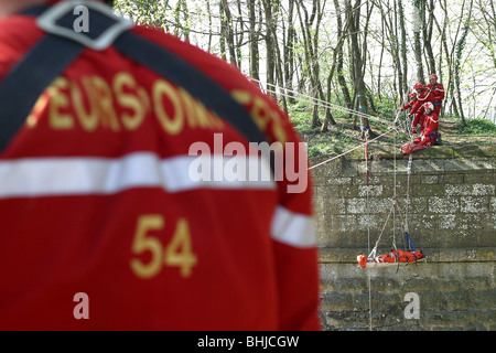 GRIMP manovra, Longwy, Meurthe et Moselle, Francia Foto Stock