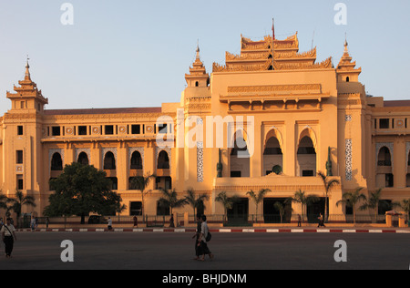 Myanmar Birmania, Yangon, Rangoon, Municipio Foto Stock