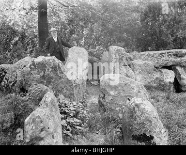 Waylands Smithy, Ashbury, Oxfordshire, C1860-c1922. Artista: Henry Taunt Foto Stock