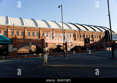 Vecchia Stazione centrale di Manchester Central Convention Complex precedentemente il GMEX Centre in Manchester Foto Stock