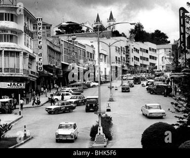 Geografia / viaggio, Filippine, Luzon, Baguio City, Streets, Session Road, 1972, Foto Stock