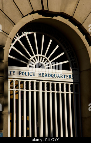 Bootle Street Stazione di polizia in Manchester Foto Stock