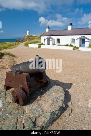 Isola di Llanddwyn Riserva Naturale Nazionale, vicino Newborough, Anglesey, Galles del Nord, Regno Unito Foto Stock